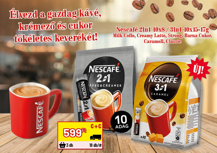 Nescafé 2in1 / 3in1!