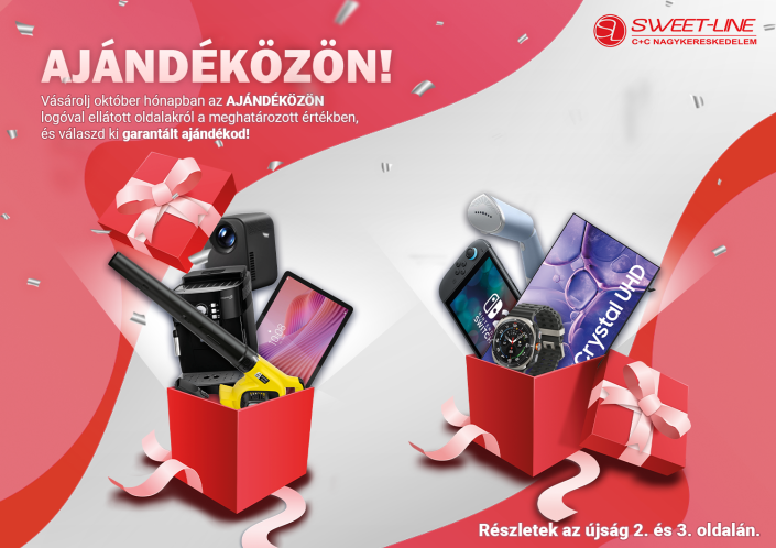 AJÁNDÉKÖZÖN!